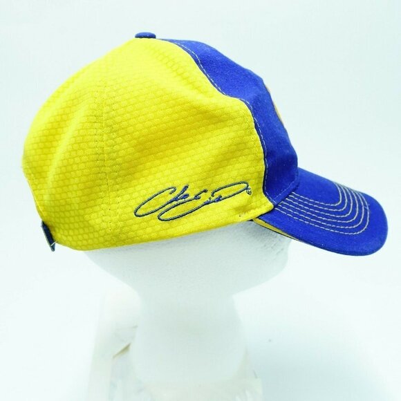 Napa Racing Hat Cap Blue Yellow Number 9 Chase Elliott Adjustable Cotton Blend - Picture 2 of 4